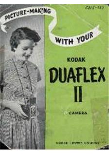 Kodak Duaflex 2 manual. Camera Instructions.